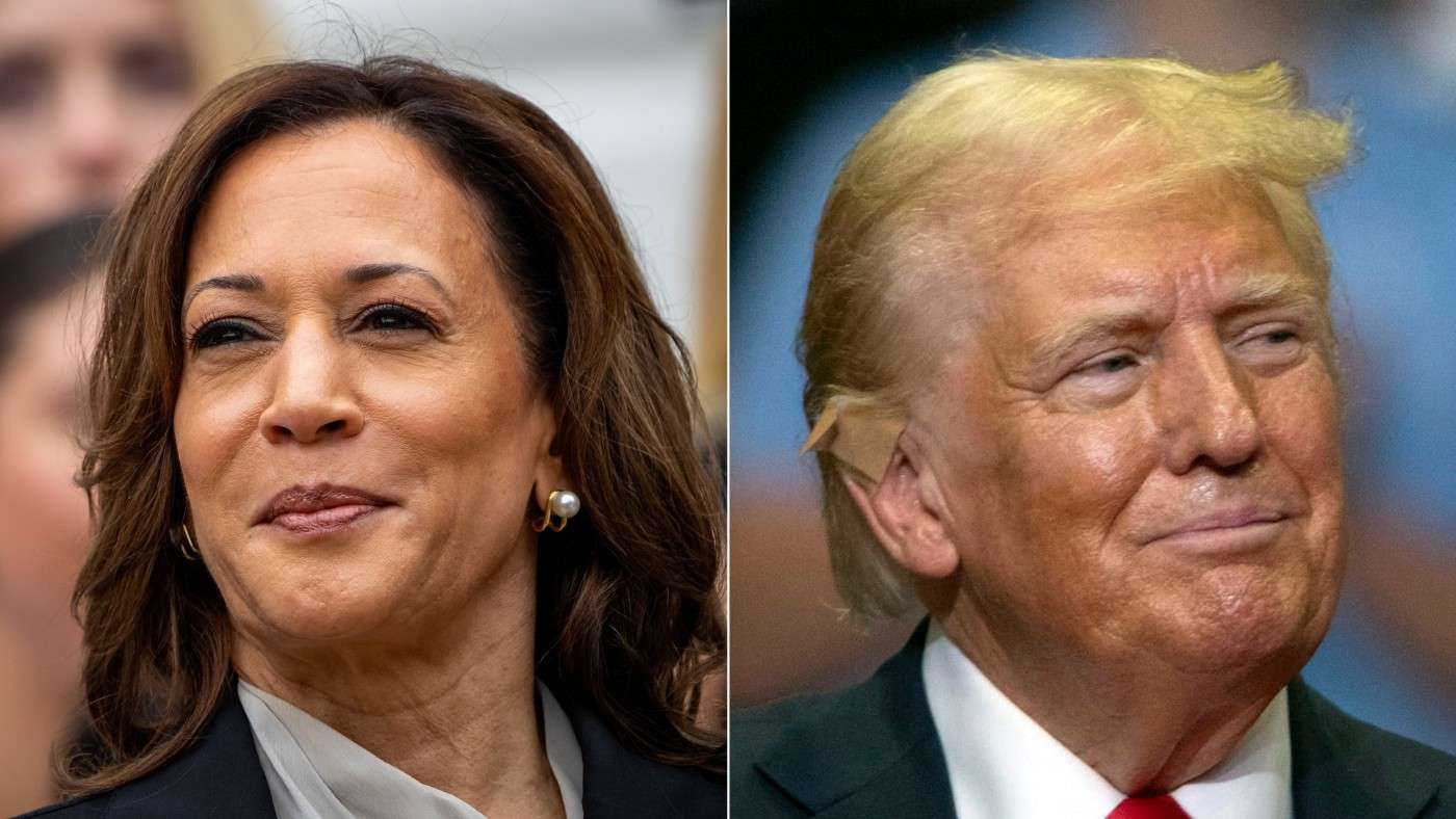 US Presidential Election 2024 Trump vs Harris Battle in Tight Race